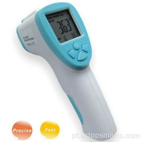 Termômetro infravermelho da testa médica digital LCD